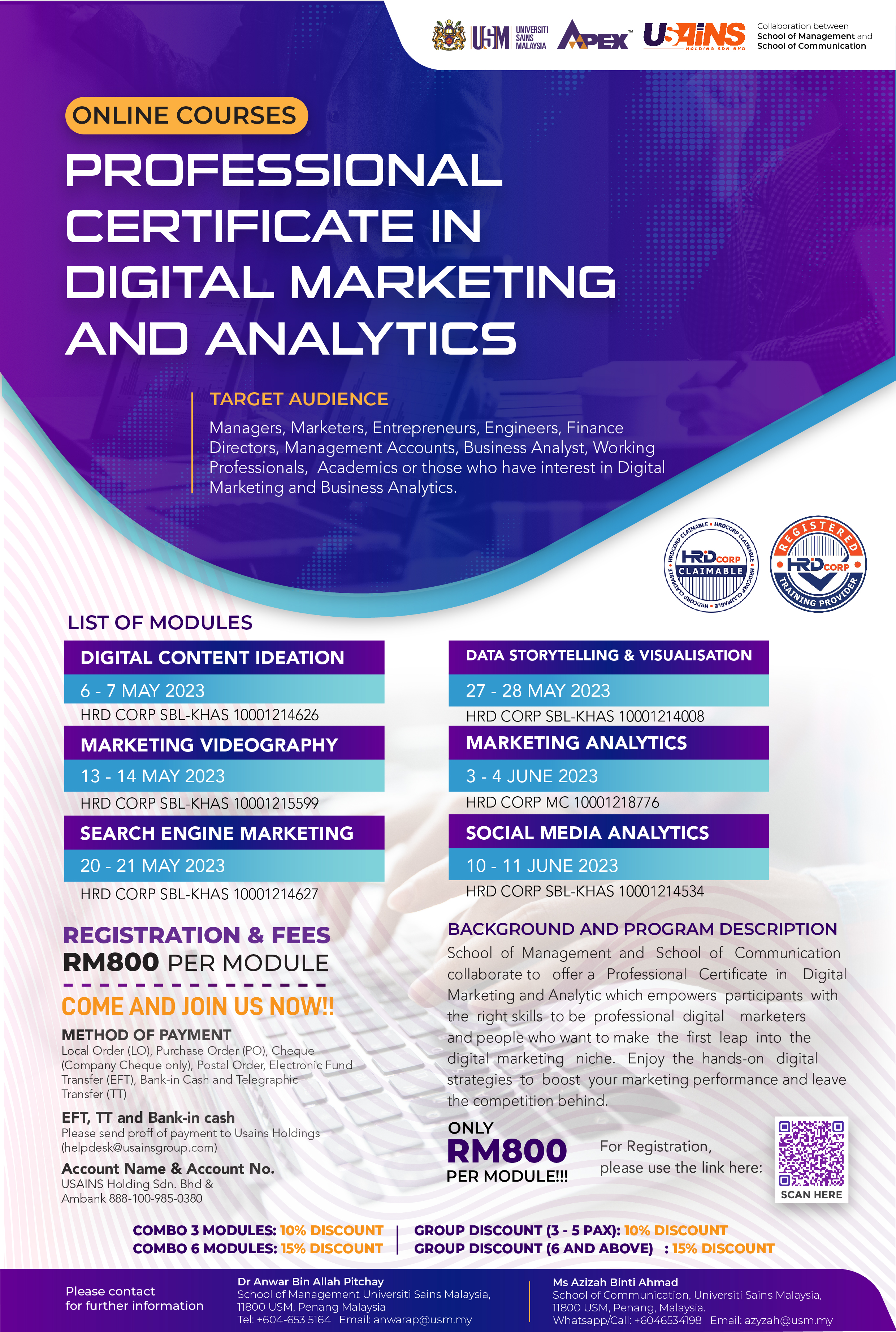 Poster Profesional certificate in digital marketing 03
